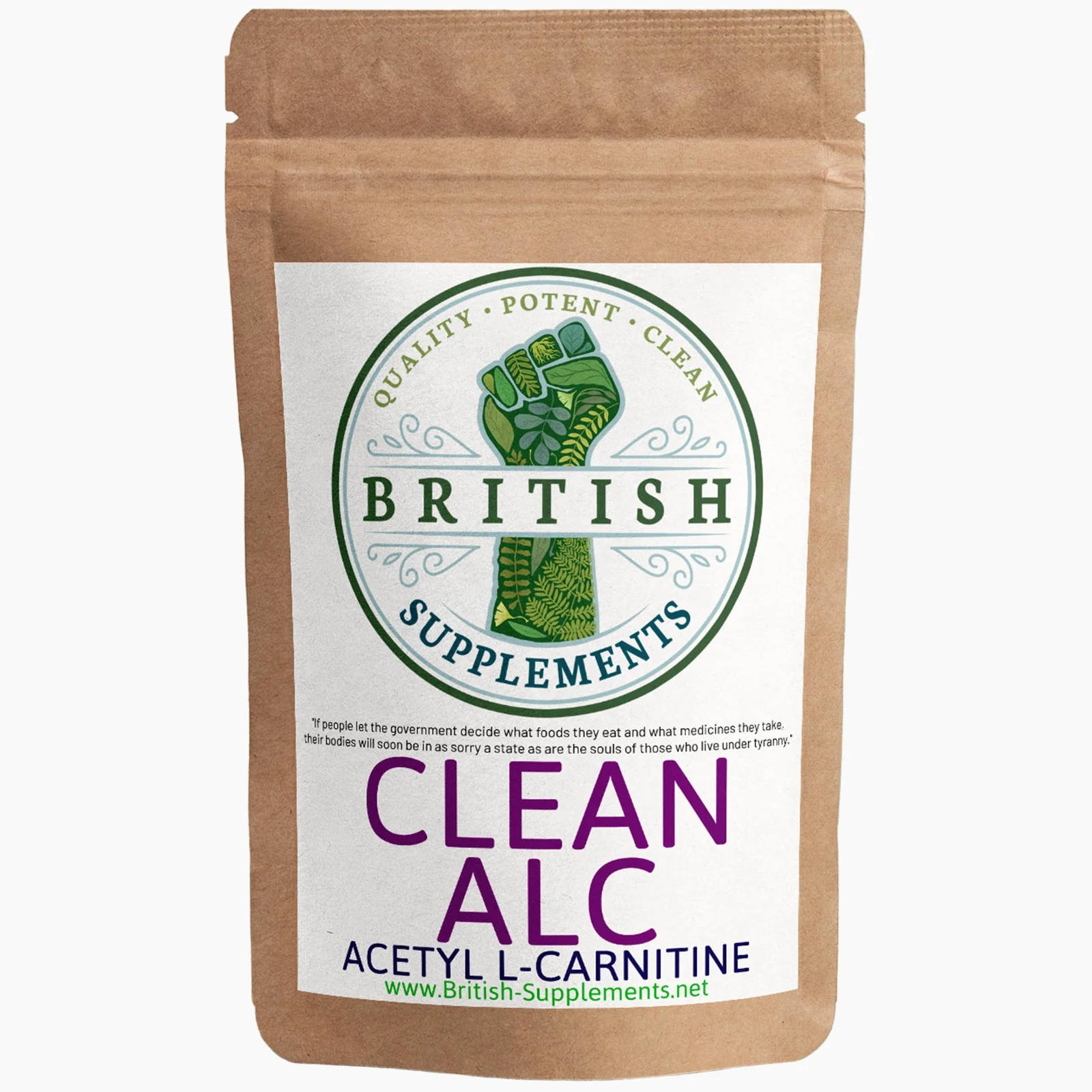 Clean Genuine Acetyl L-Carnitine (ALC) + Uptake Blend - Image 9