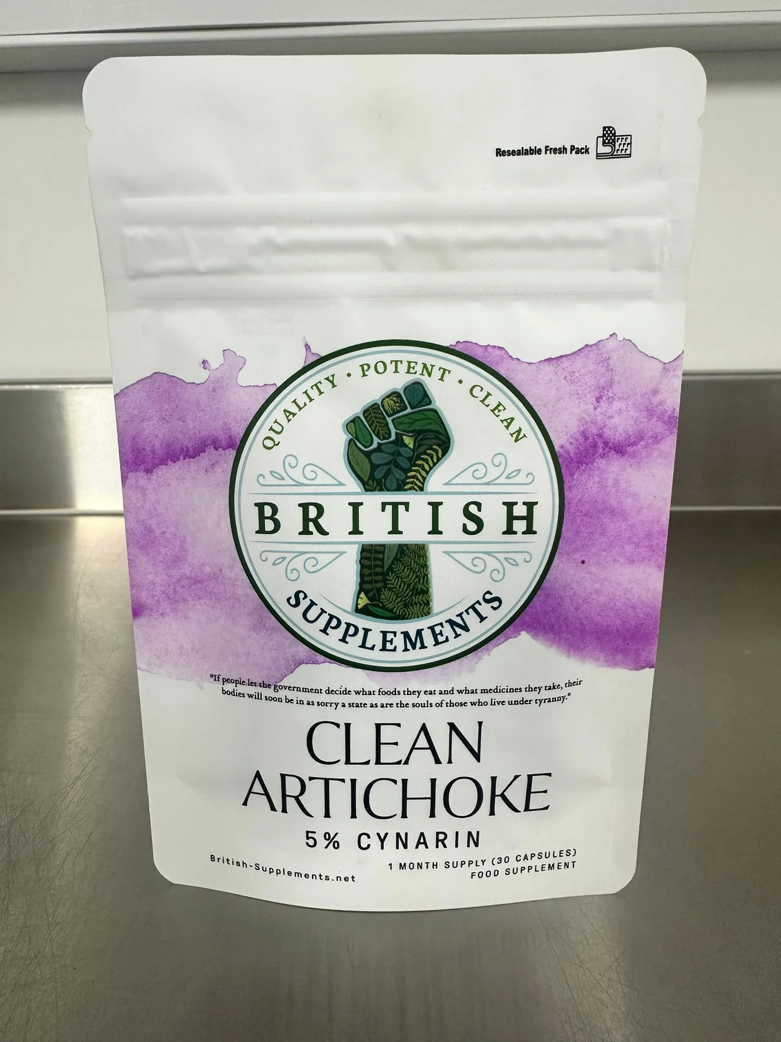Clean Artichoke (35mg Cynarin)