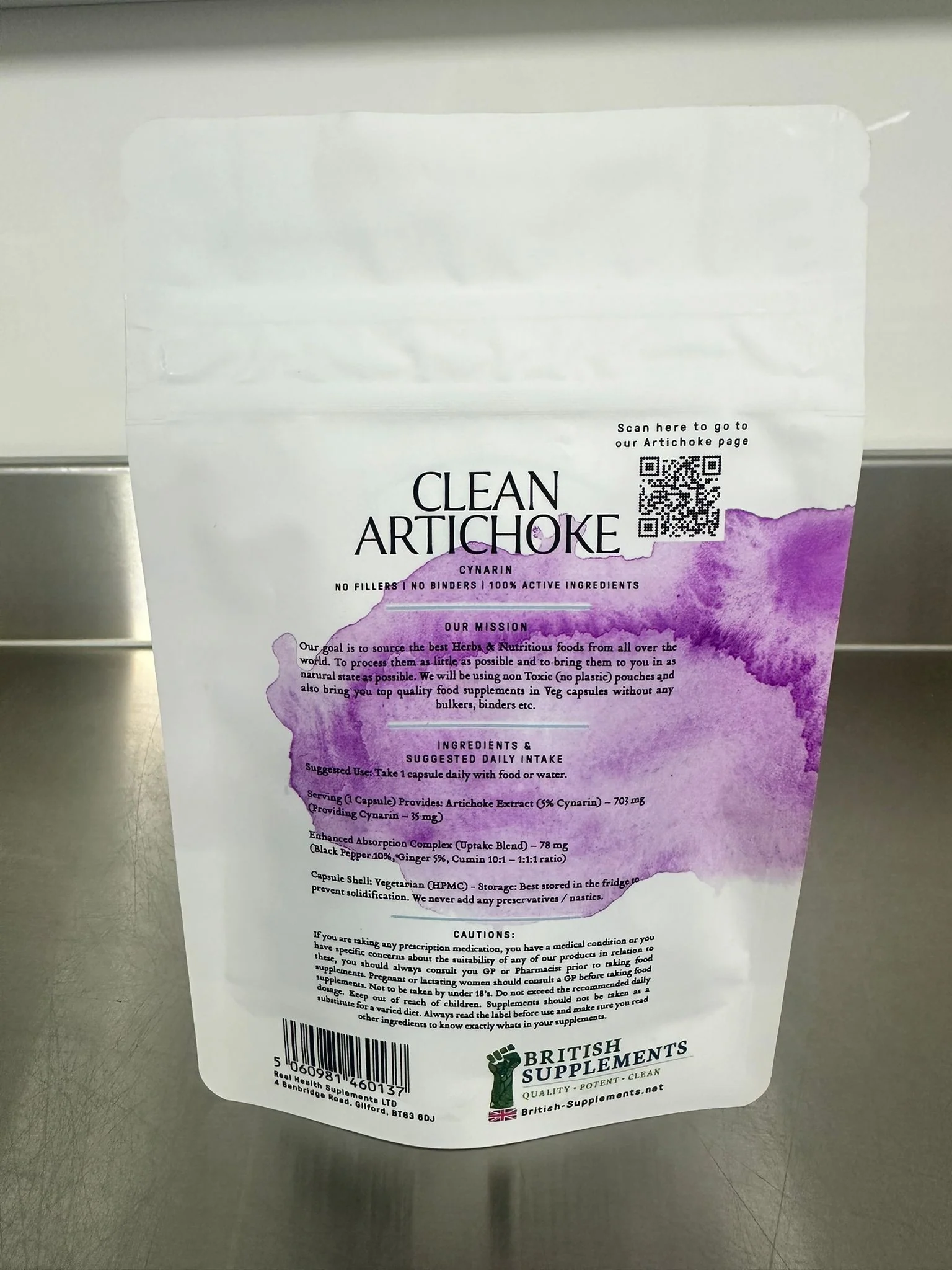 Clean Artichoke (35mg Cynarin) - Image 4