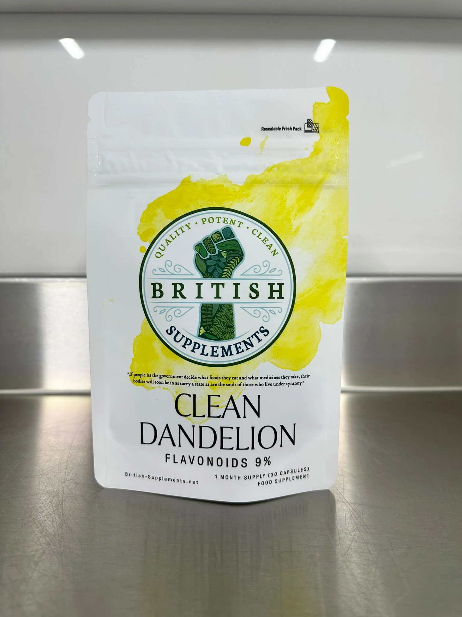 Clean Dandelion (9% Flavonoids)