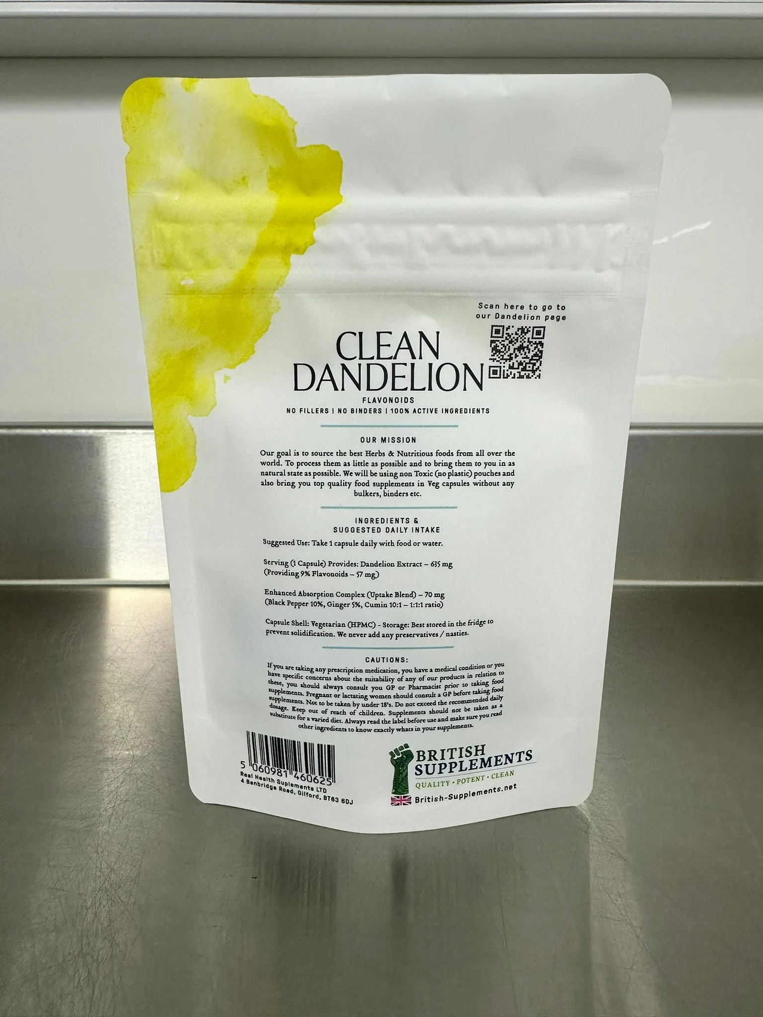 Clean Dandelion (9% Flavonoids) - Image 4