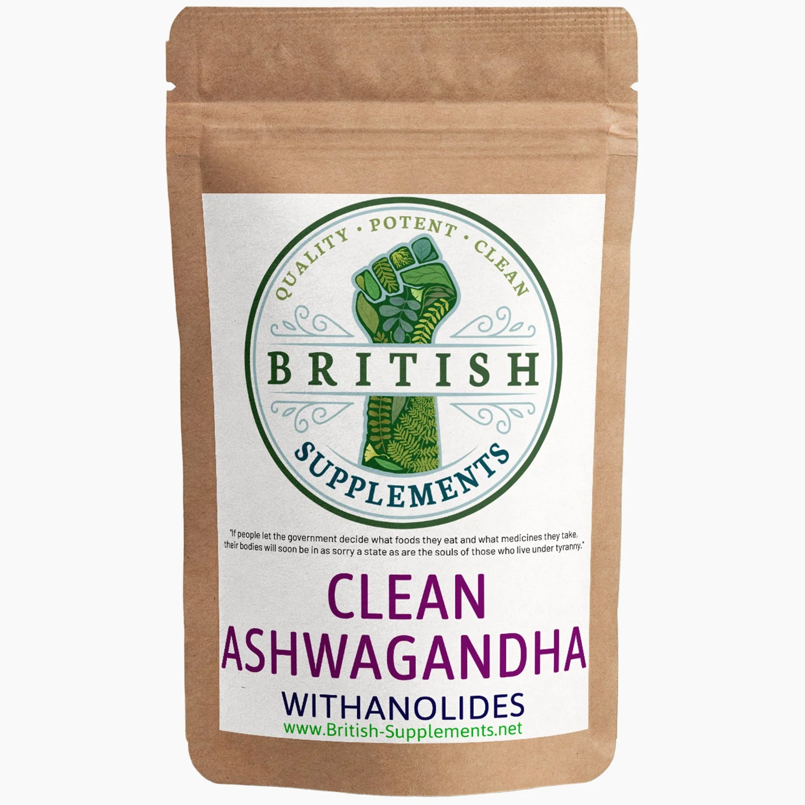 Clean Genuine Ashwagandha + Uptake Blend - Image 11