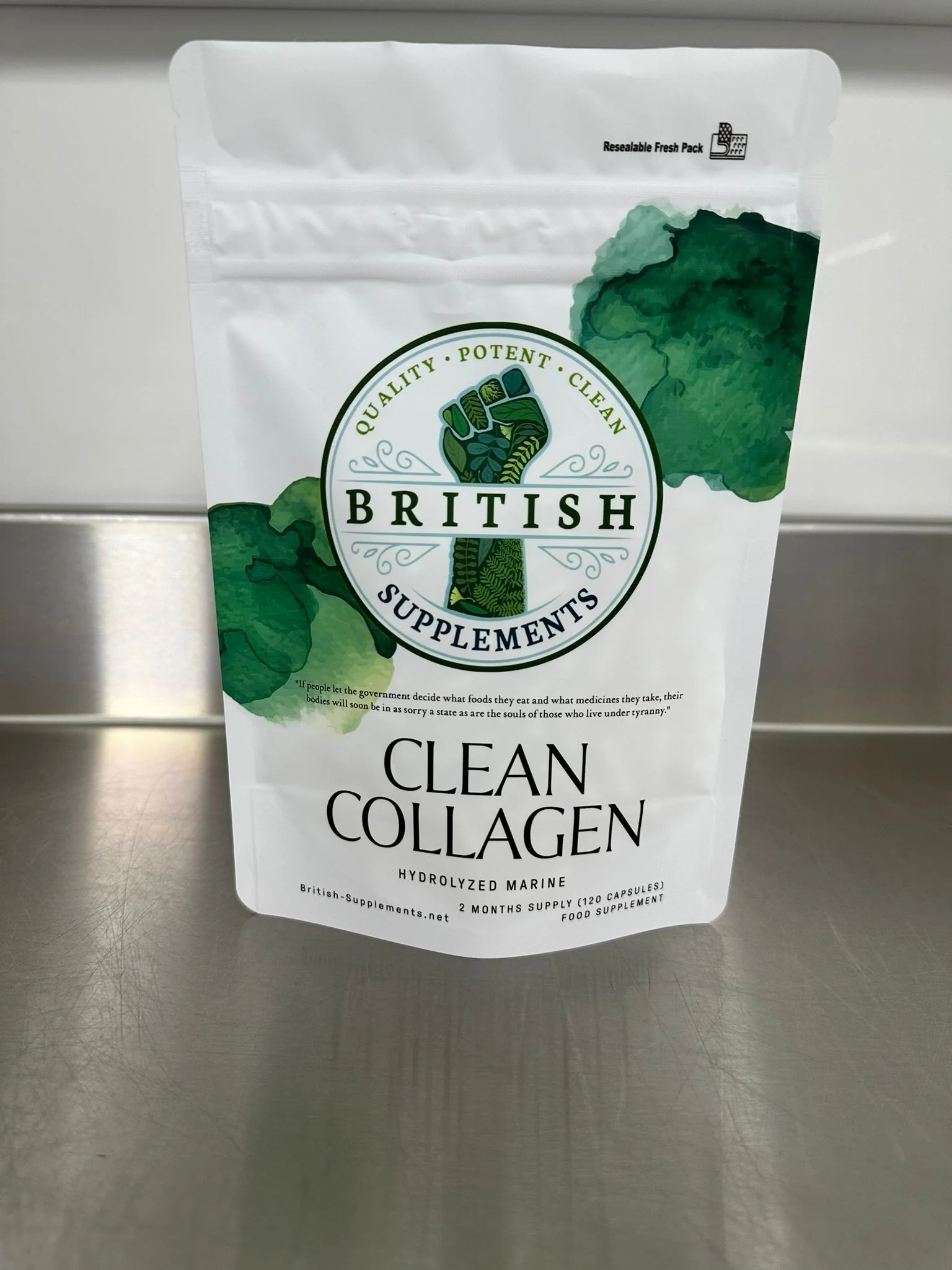 Clean Genuine Hydrolyzed Marine Collagen, Low DA 1,000-2,000 - Image 2