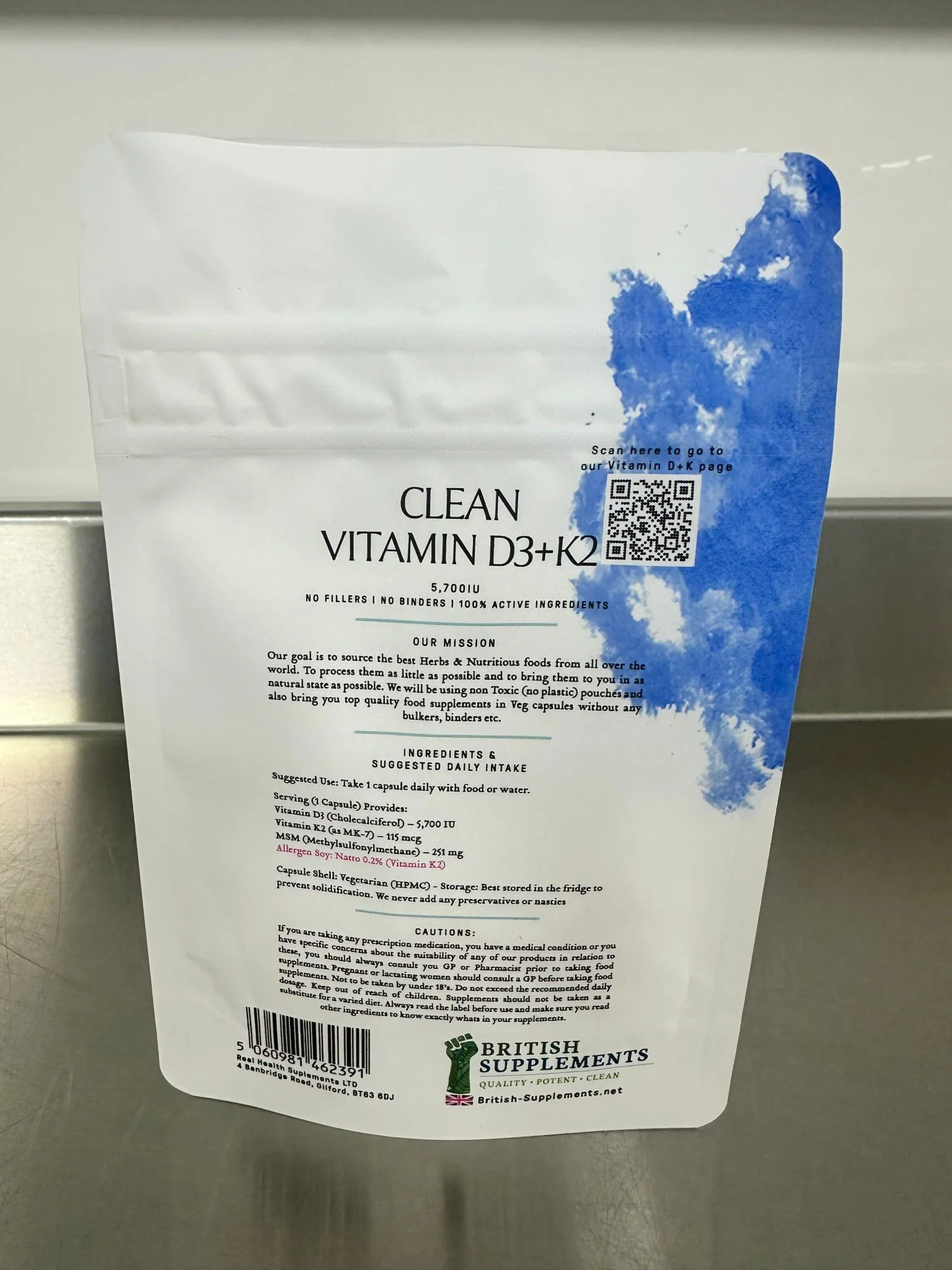 Clean Vitamin D+K (5,700IU) - Image 4