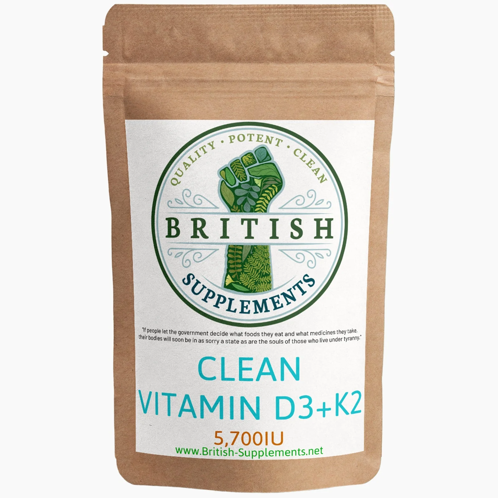 Clean Vitamin D+K (5,700IU) - Image 5