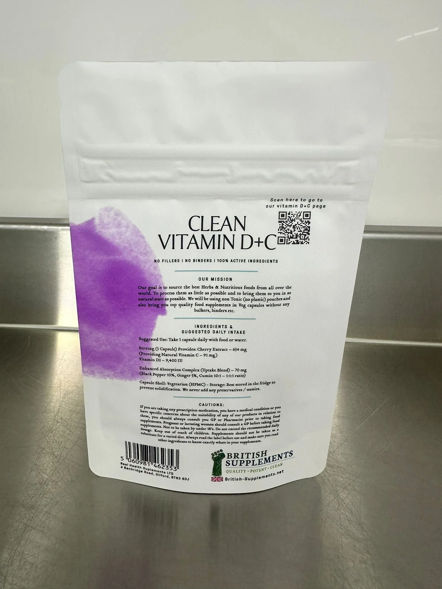 Clean Vitamin D3 + Natural Vitamin C - Image 4