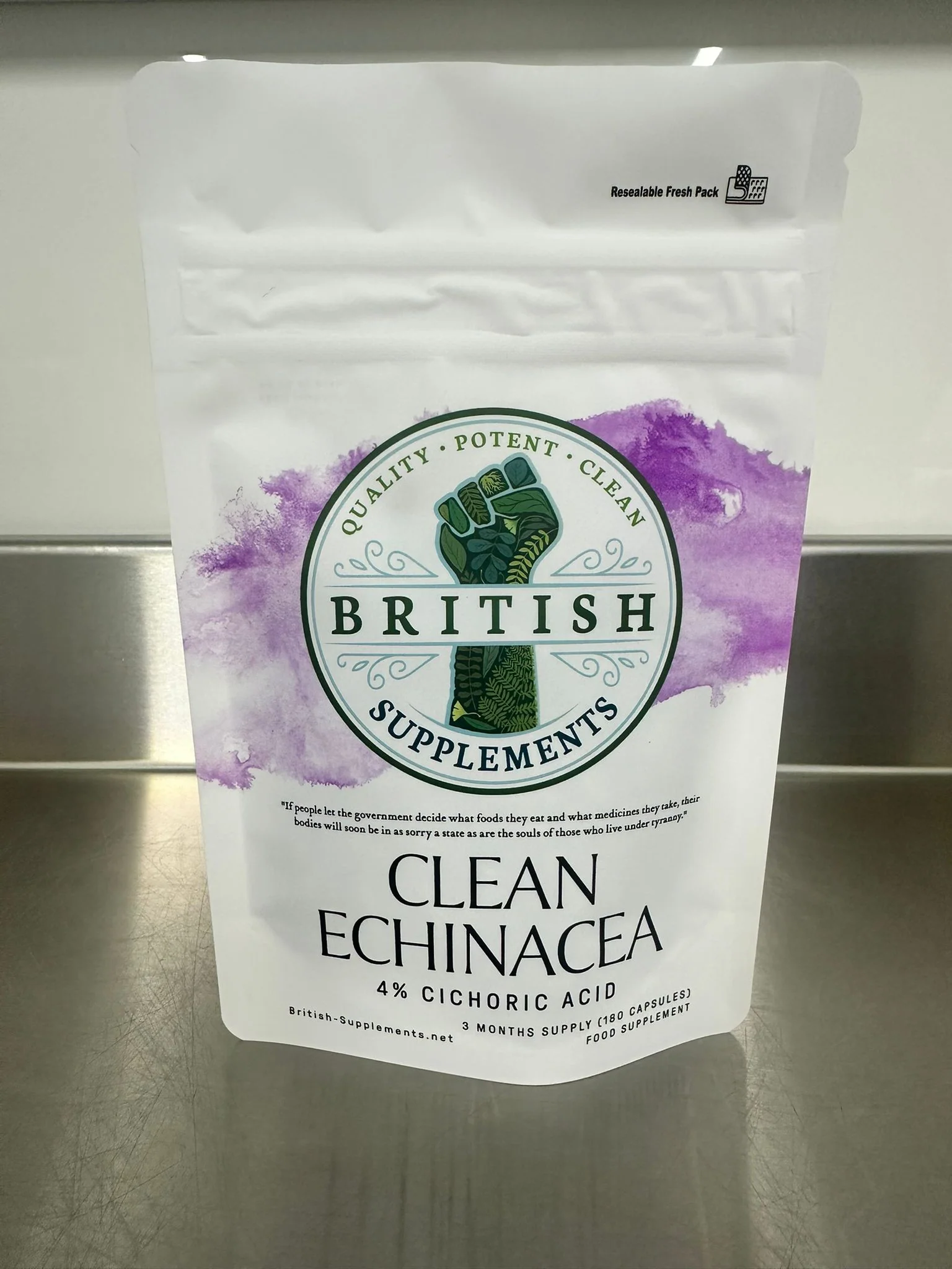 Clean Genuine Echinacea Extract + Uptake Blend - Image 3