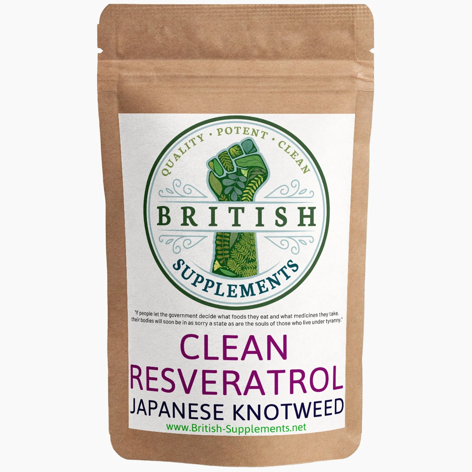 Clean Genuine Trans Resveratrol 340.8mg + 38.6mg uptake blend - Image 9