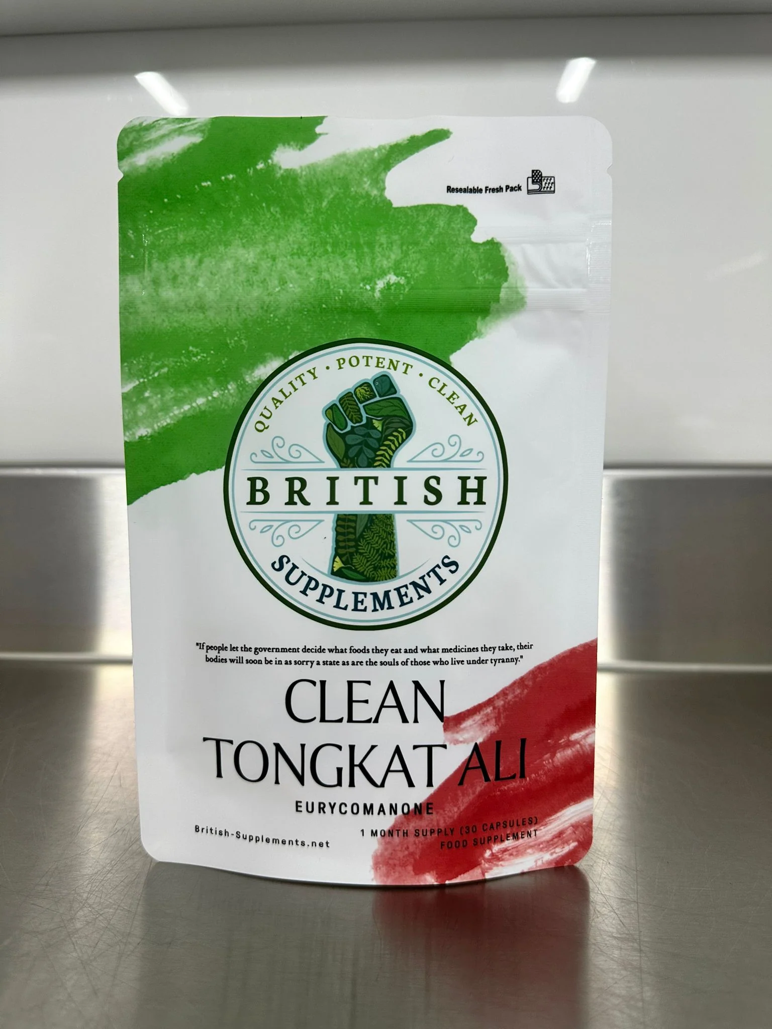 Clean Tongkat Ali 602mg (120,400mg) - Image 3