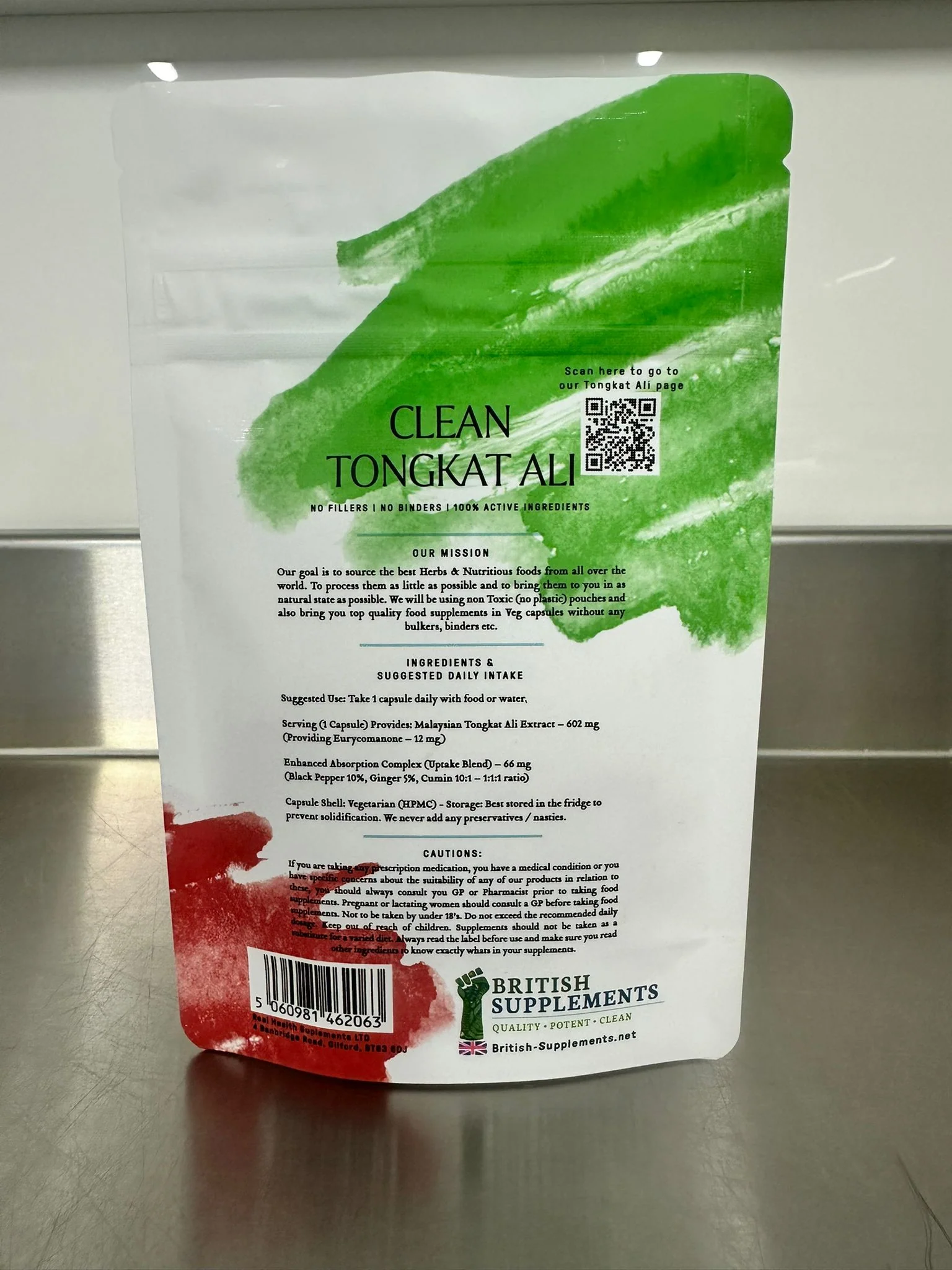 Clean Tongkat Ali 602mg (120,400mg) - Image 4